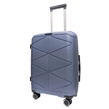 Валіза Madison Snowball 51304 з розширенням маленька сірий