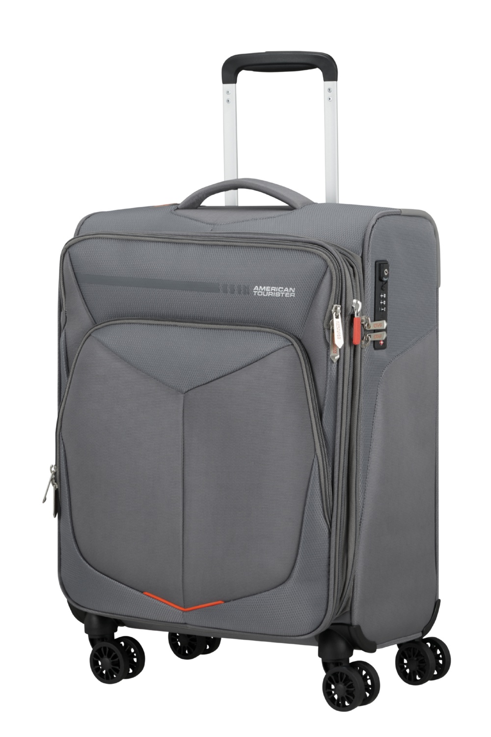 Валіза 55 СМ American Tourister SUMMERFUNK GREY 78G*18003 сіра маленька