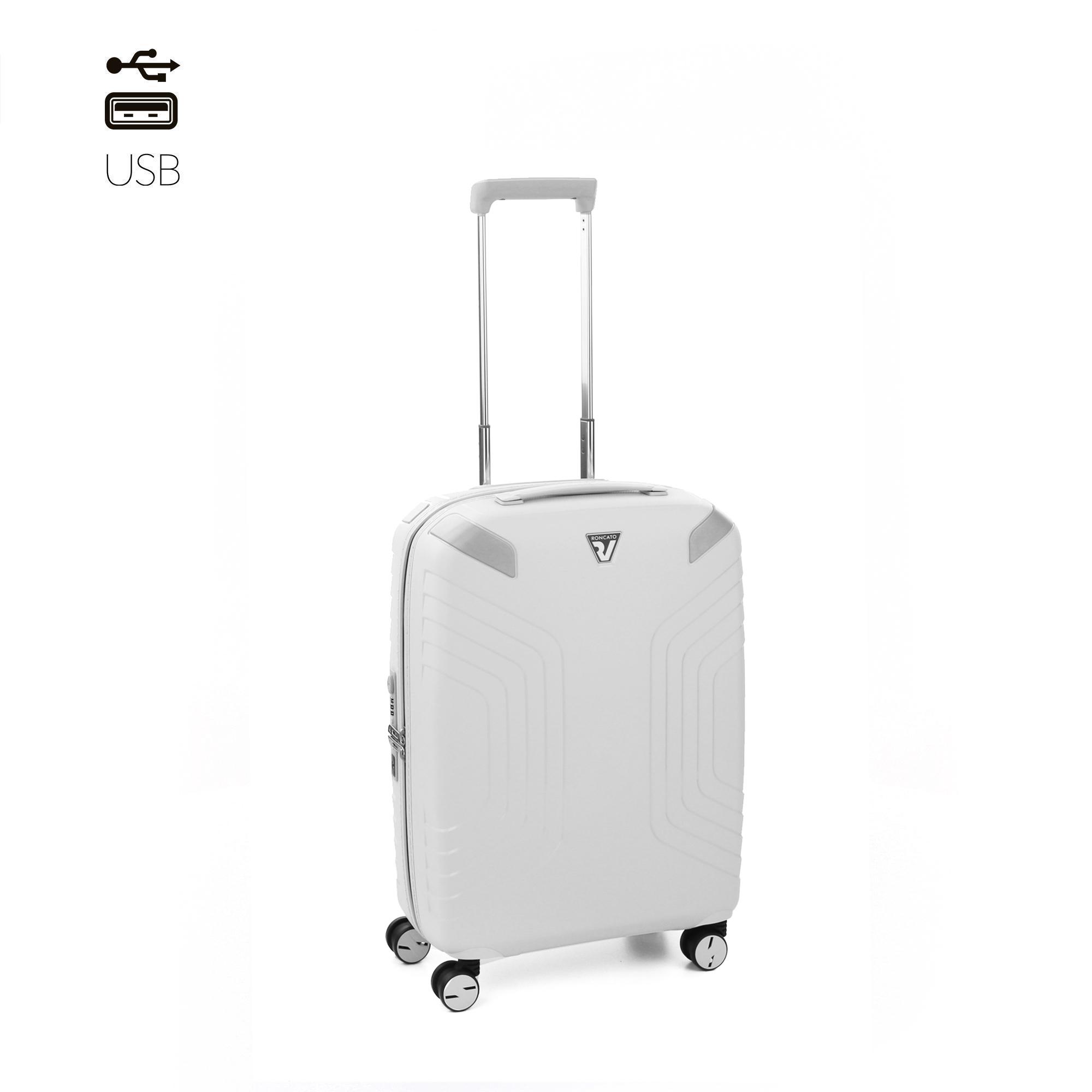 Маленька валіза,ручна поклажа з USB Roncato YPSILON 5773/1010