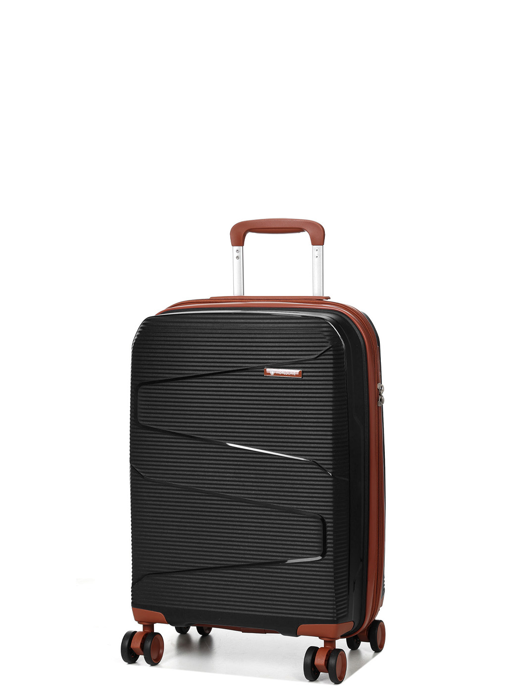 Валіза Airtex Worldline 293 з розширенням чорна маленька