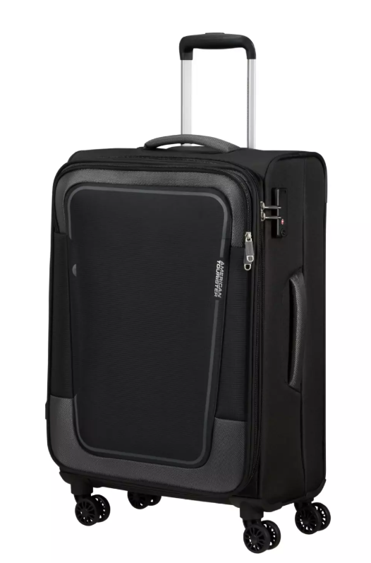 Валіза American Tourister Pulsonic MD6*09002 ASPHALT BLACK середня
