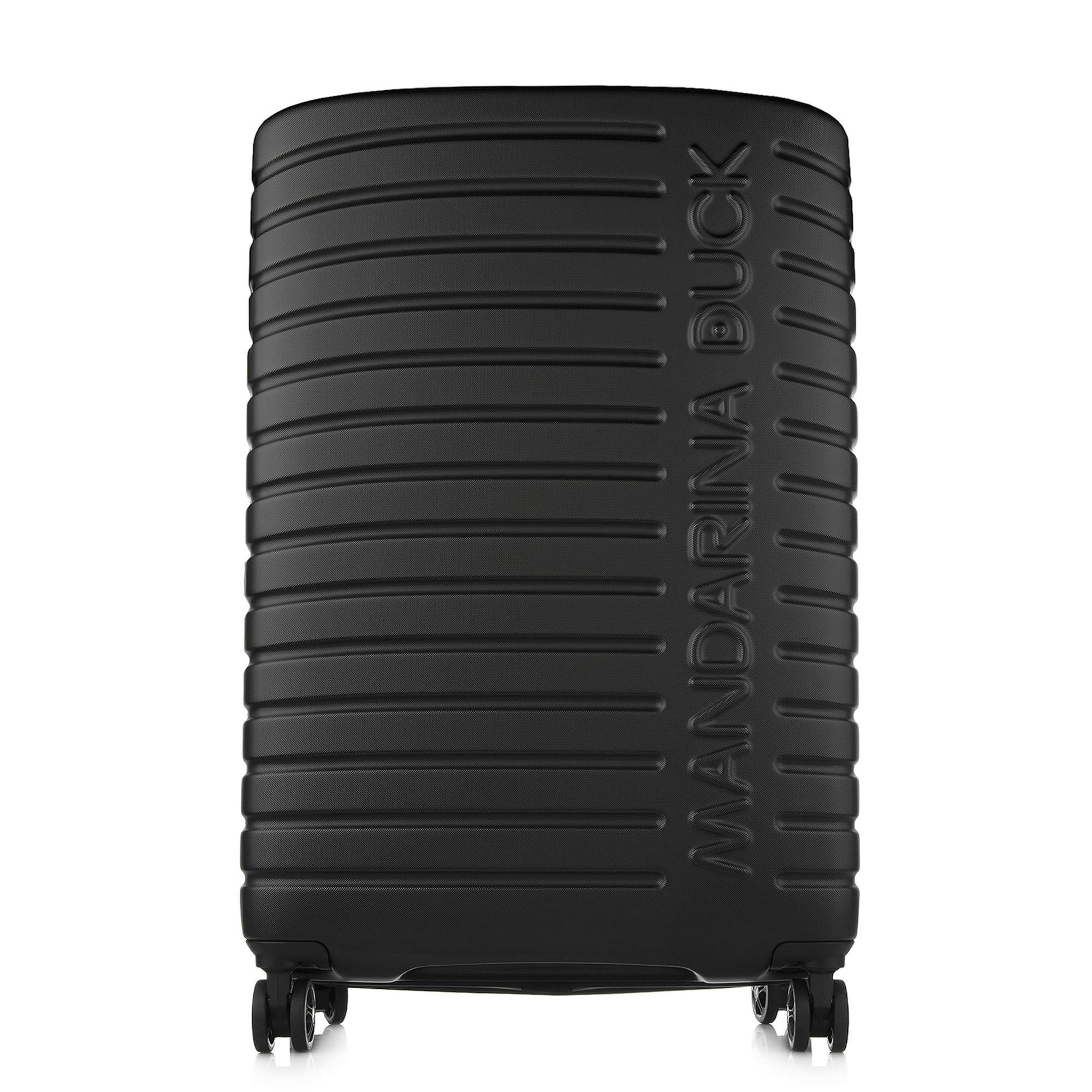 Валіза з розшиернням Mandarina Duck FlyDuck P10KNV04 з полікарбонату велика чорна