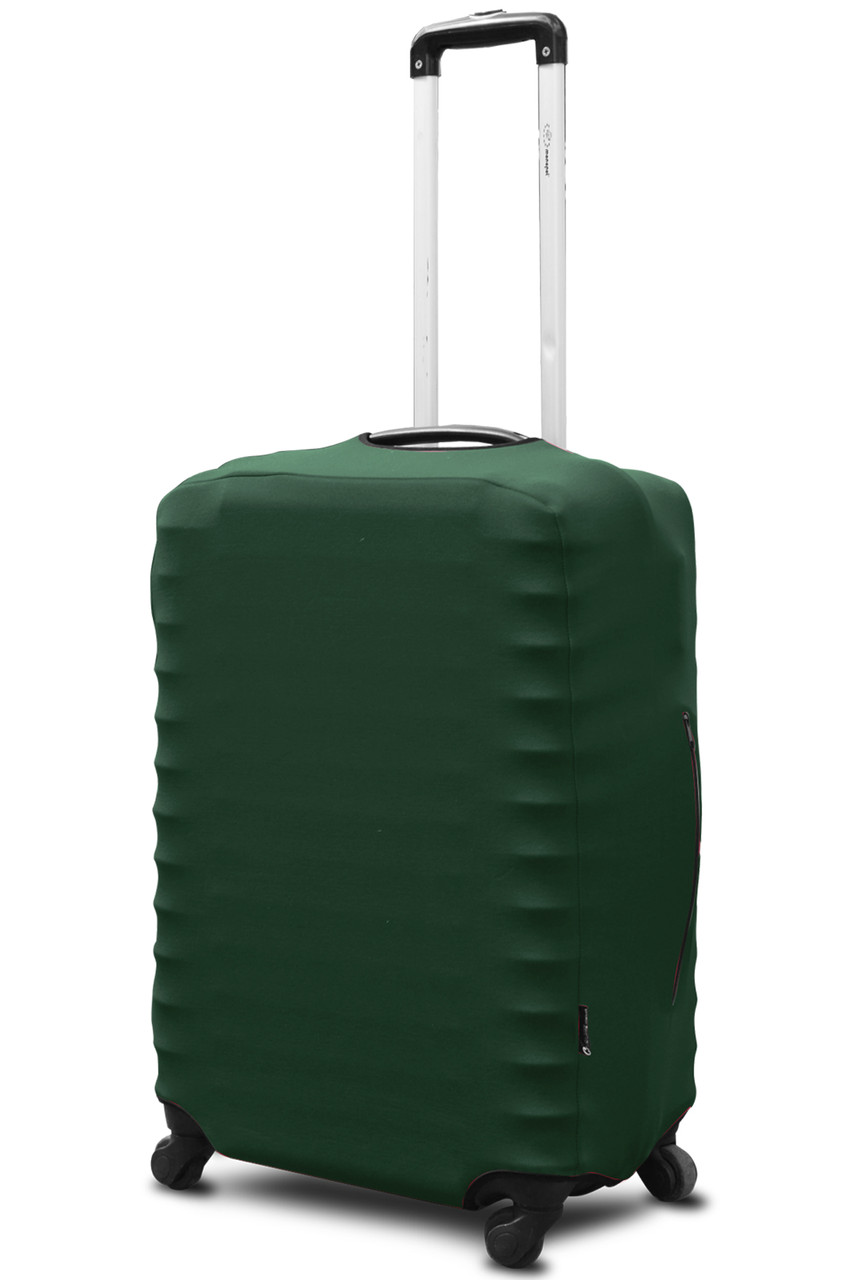 Чохол для валізи Coverbag неопрен L темно-зелений