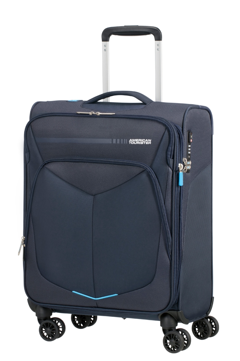 Валіза 55 СМ American Tourister SUMMERFUNK NAVY 78G*41003 темно-синя маленька