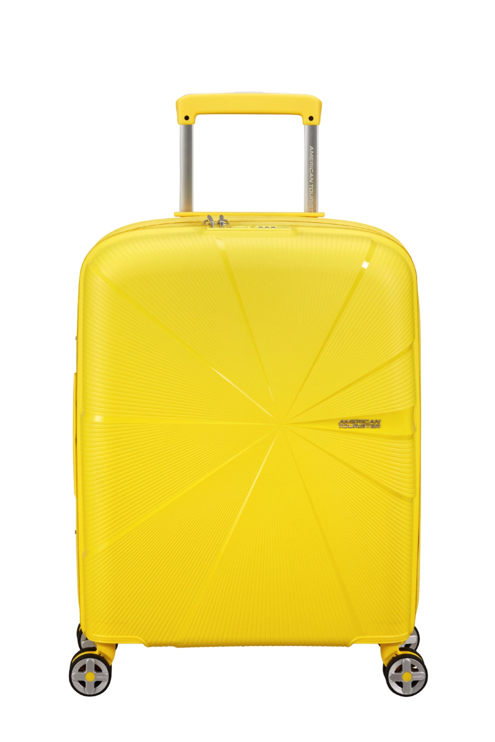 Валіза American Tourister Starvibe MD5*06002 маленька жовта з розширенням