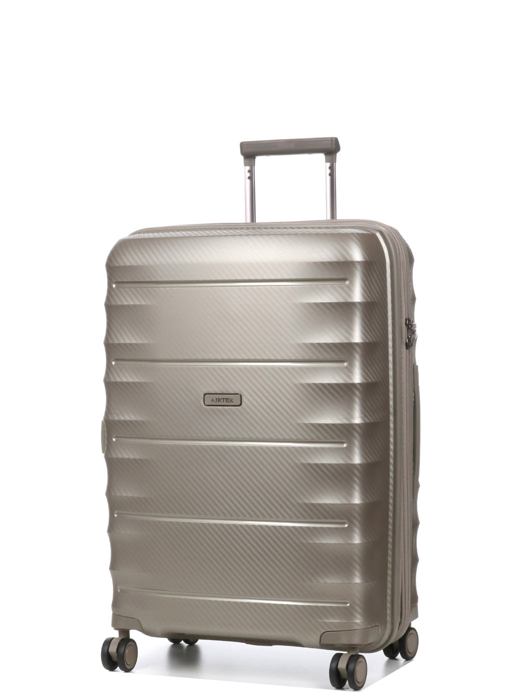 Валіза Airtex 242 B з розширенням середня шампань