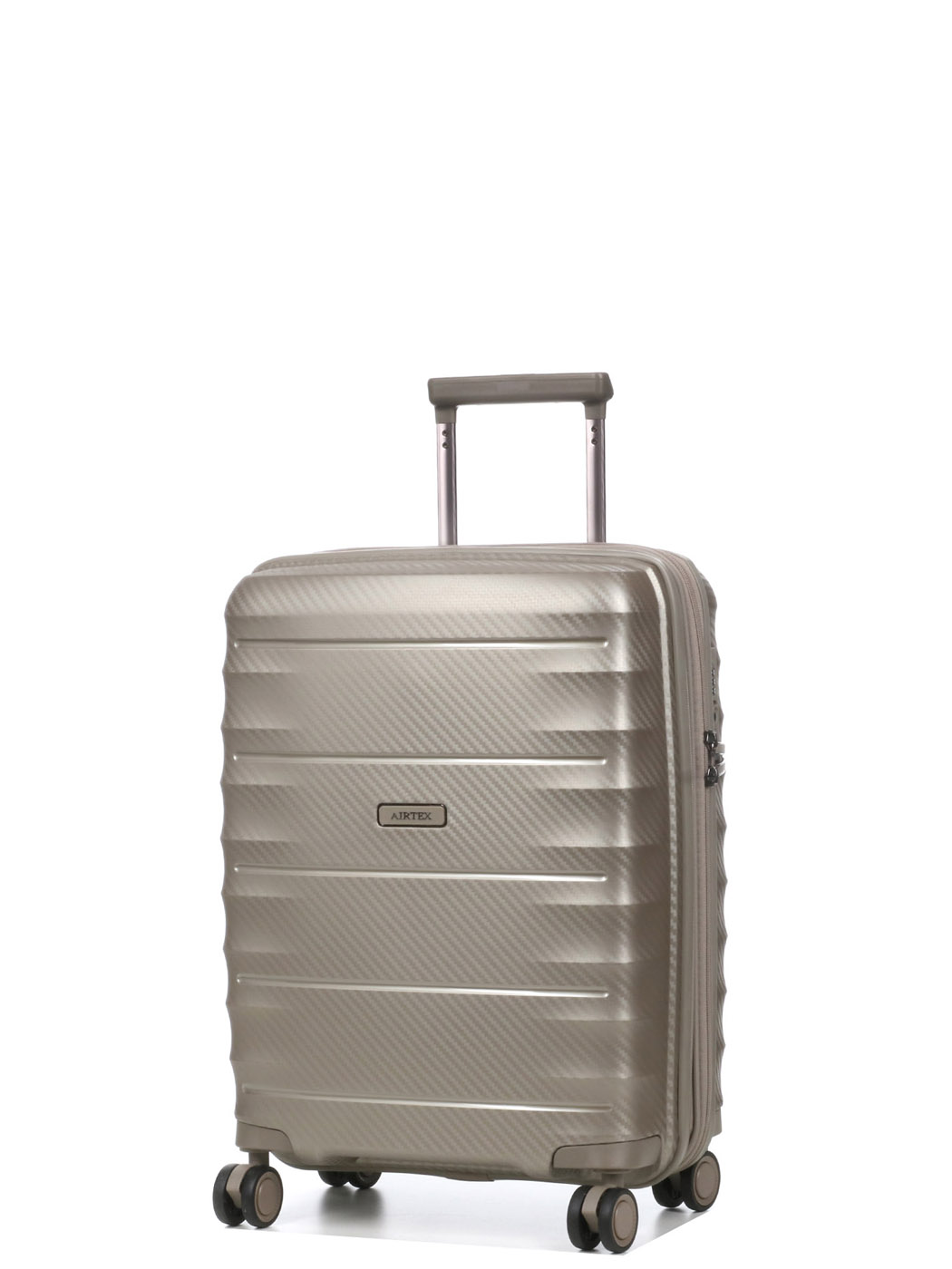 Валіза Airtex 242 B з розширенням маленька шампань