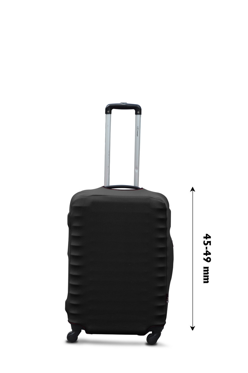 Чохол для валізи Coverbag дайвінг XS чорний