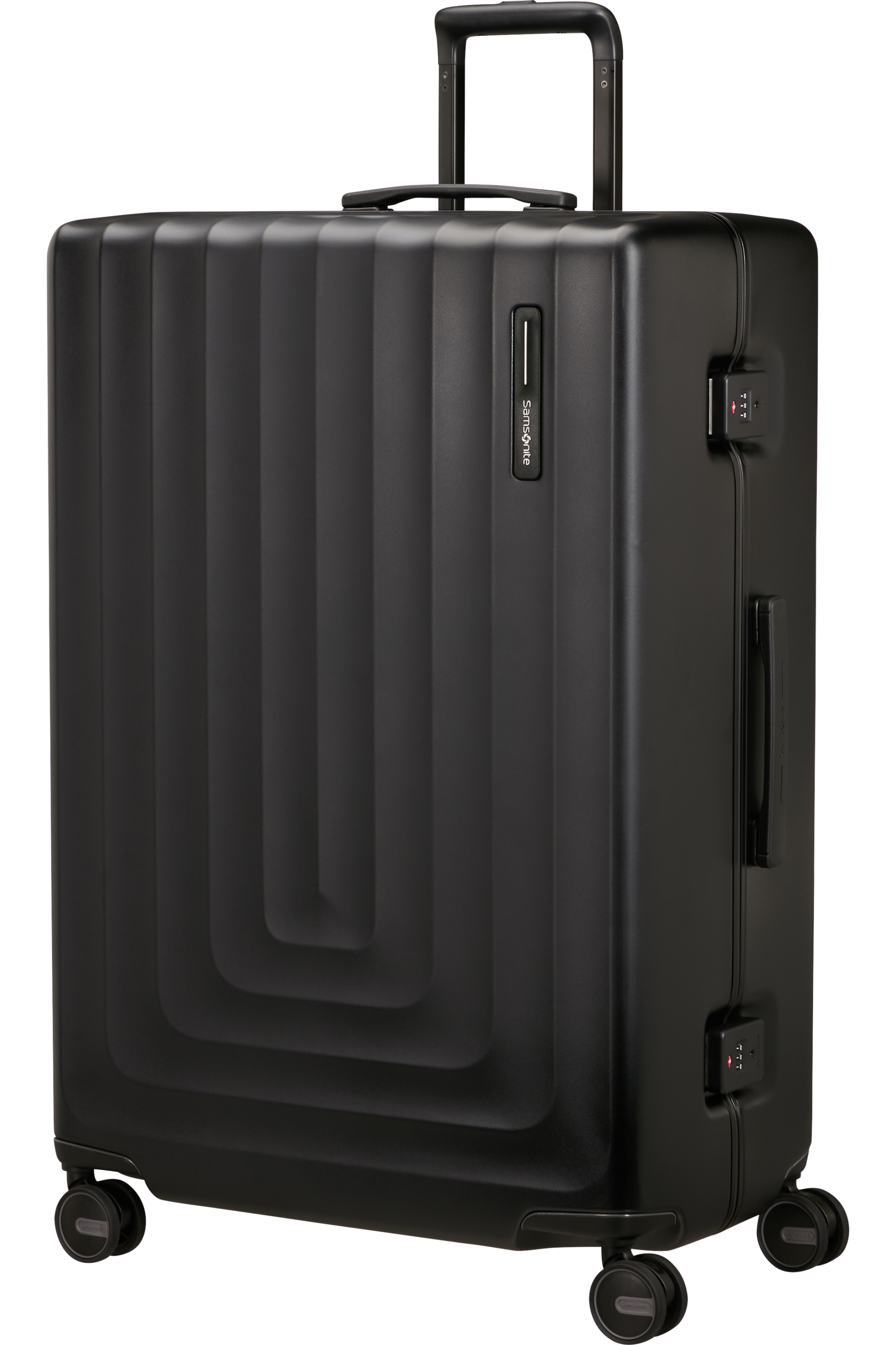 Валіза гігант Samsonite Focus KQ4*18004 на застібках з полікарбонату