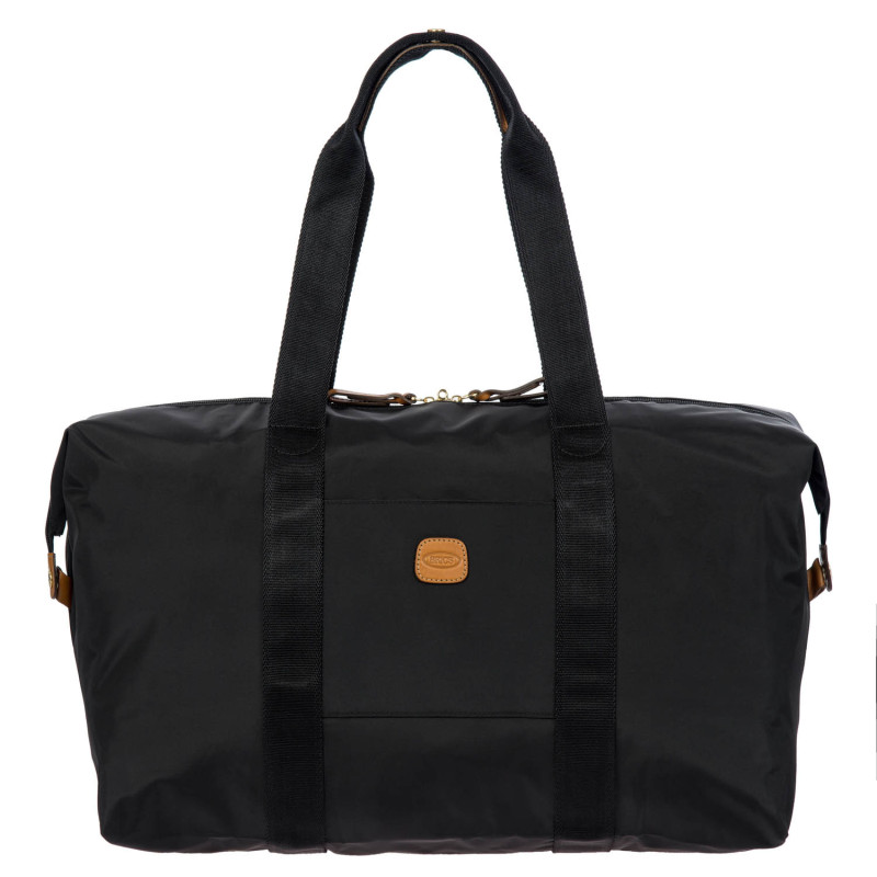 Дорожня сумка 2 в 1 з нейлону Bric's X-Bag Валiза BXG40203.101 Black Маленька
