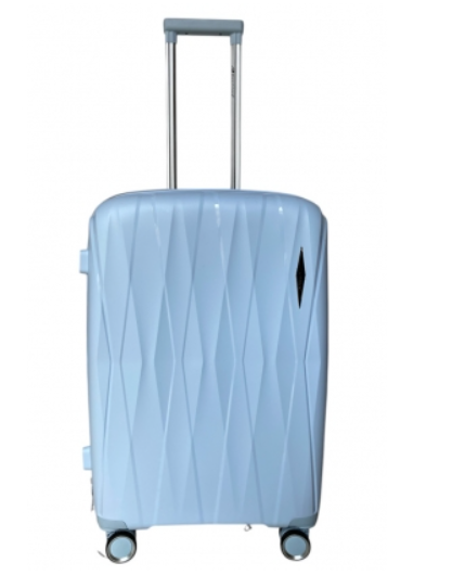 Валіза Madisson (Snowball) 51103 з поліпропілену середня світло-блакитний