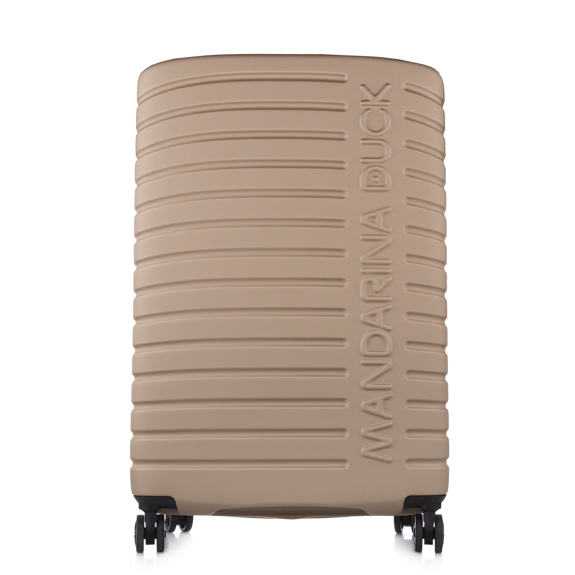 Валіза з розшиернням Mandarina Duck FlyDuck P10KNV04 з полікарбонату велика бежевий