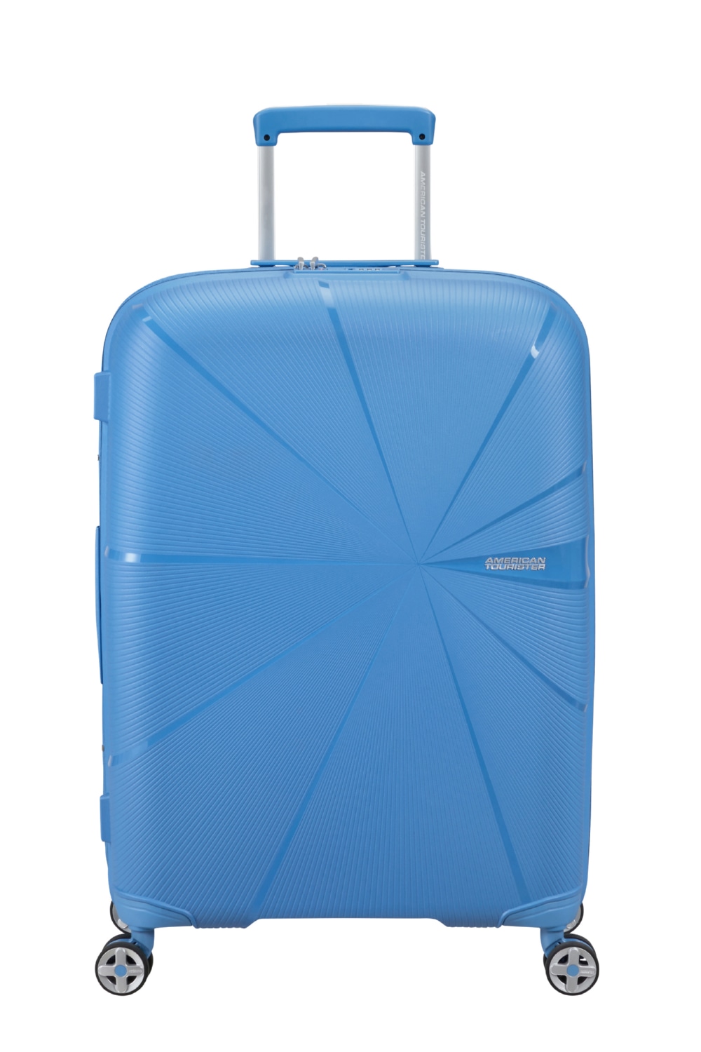 Валіза American Tourister Starvibe MD5*01003 середня блакитна з розширенням