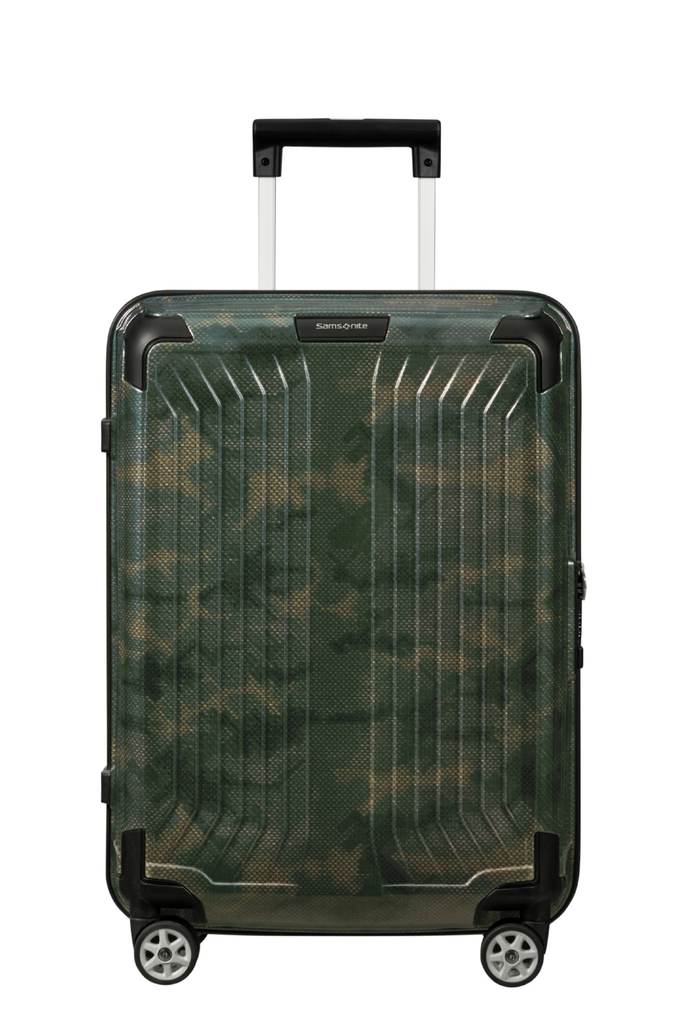 ВАЛІЗА 55 СМ Samsonite LITE-BOX CAMO/ACID GREEN 42N*24001