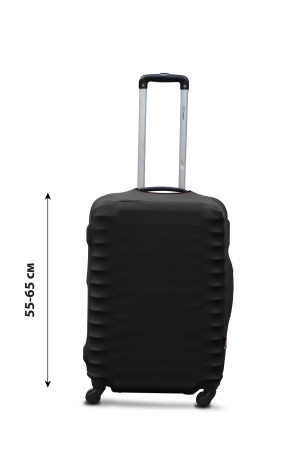 Чохол для валізи Coverbag дайвінг M чорний