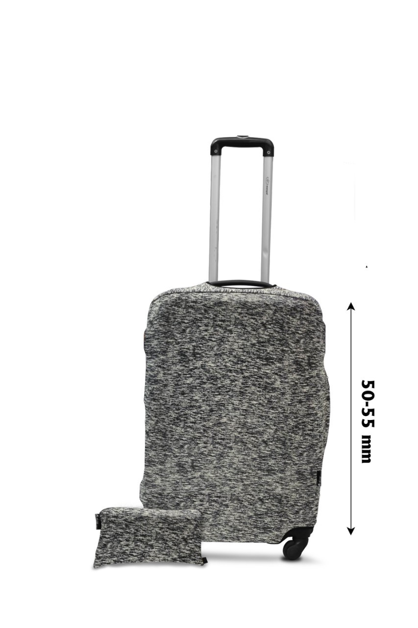 Чохол для валізи Coverbag дайвінг S сірий 