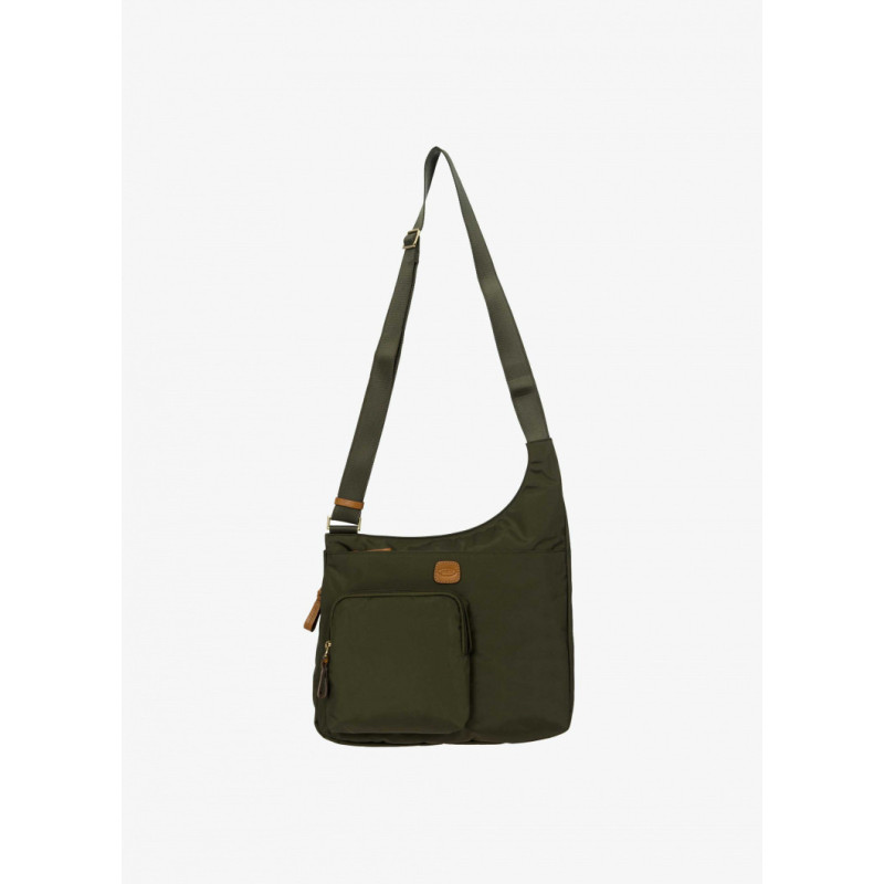 Сумка Bric’s X‑Bag BXG42732 через плече темно-зелений