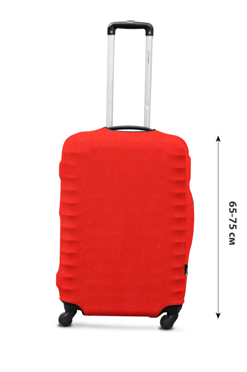 Чохол для валізи Coverbag дайвінг L помаранчевий