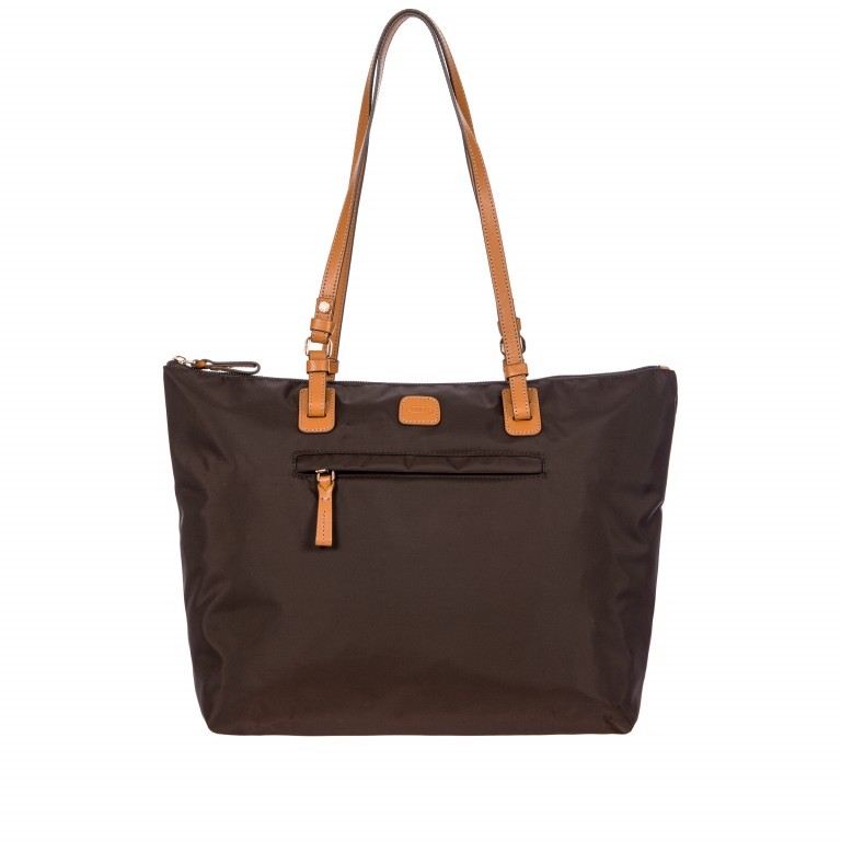Жіноча текстильна повсякденна сумка Bric's X-Bag BXG45070.207 мокка