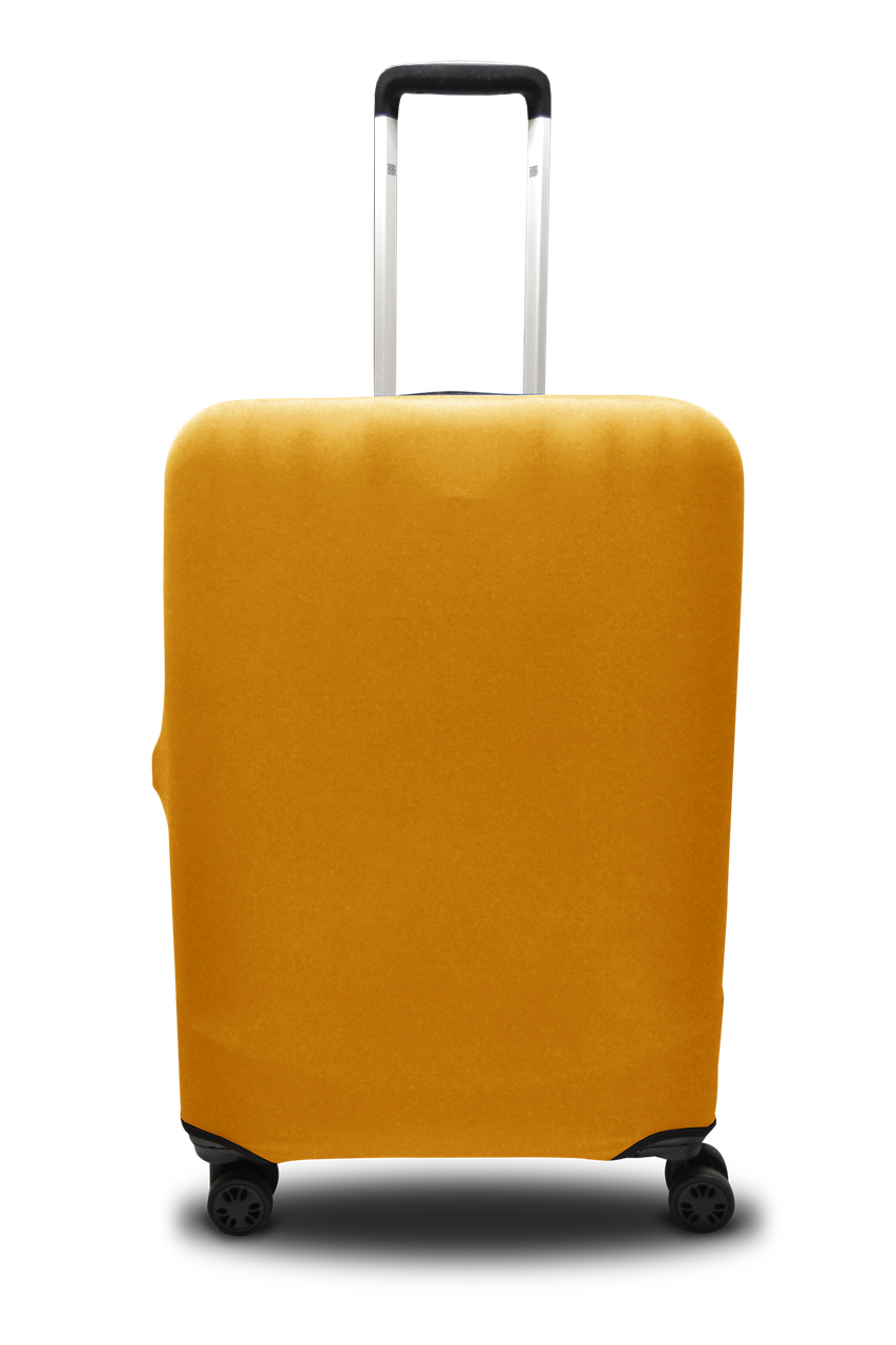 Чохол для валізи Coverbag микродайвинг S жовтий