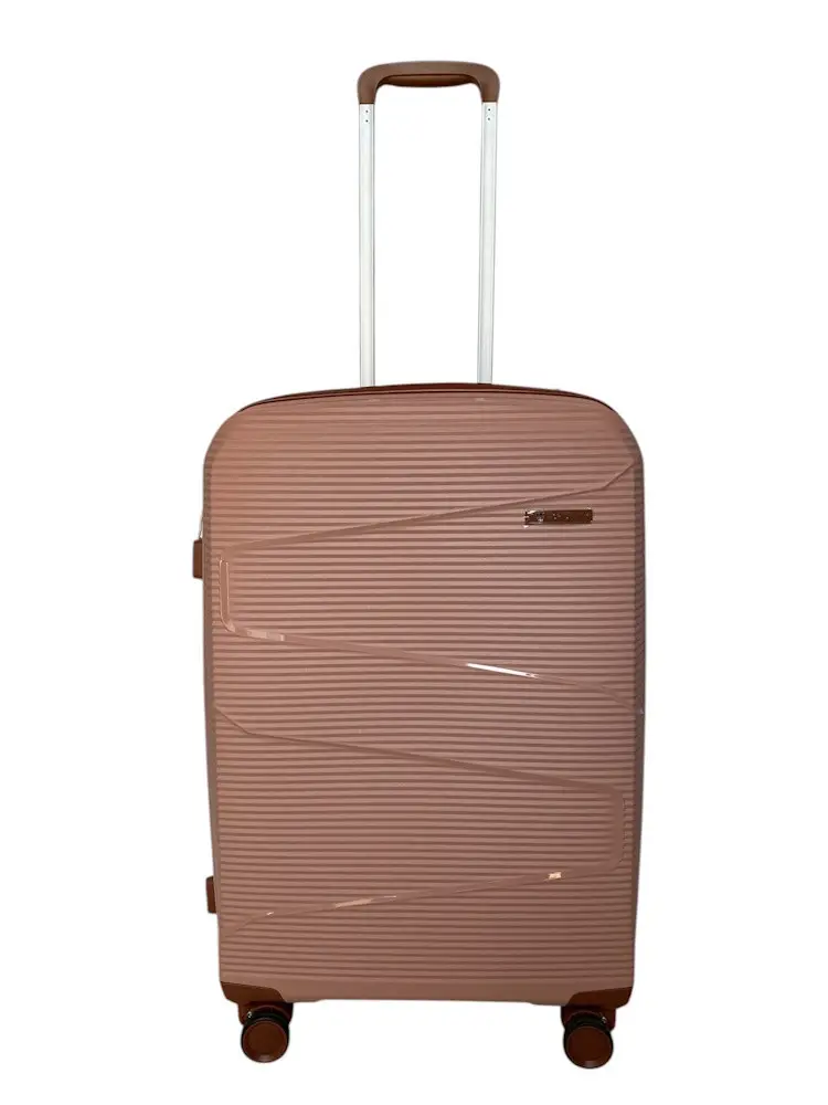 Валіза Airtex Worldline з Розширенням рожево золотий (середня) 293