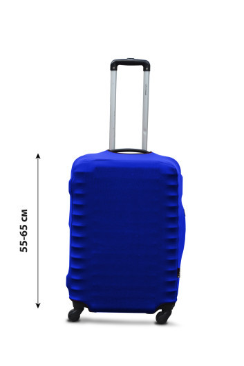 Чохол для валізи Coverbag дайвінг M електрик
