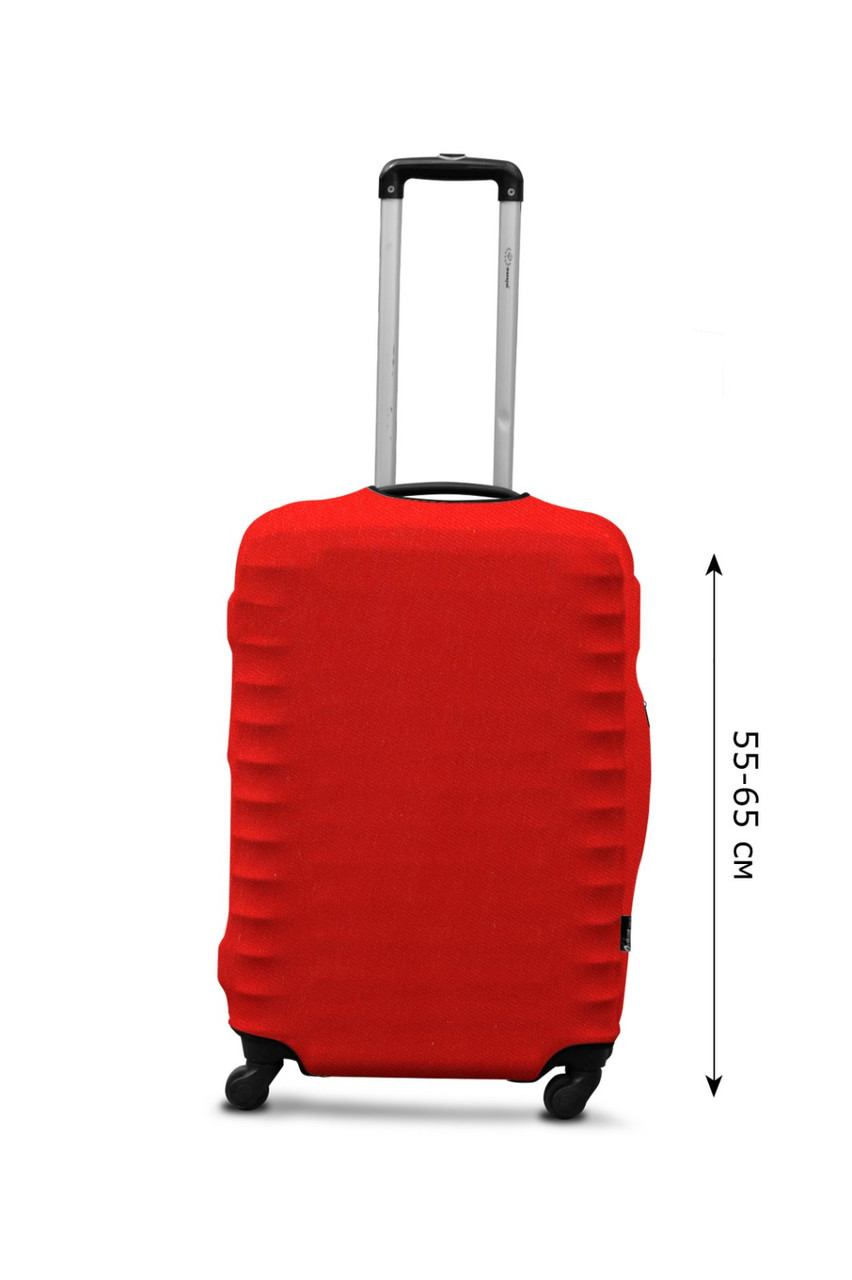 Чохол для валізи Coverbag дайвінг M теракота
