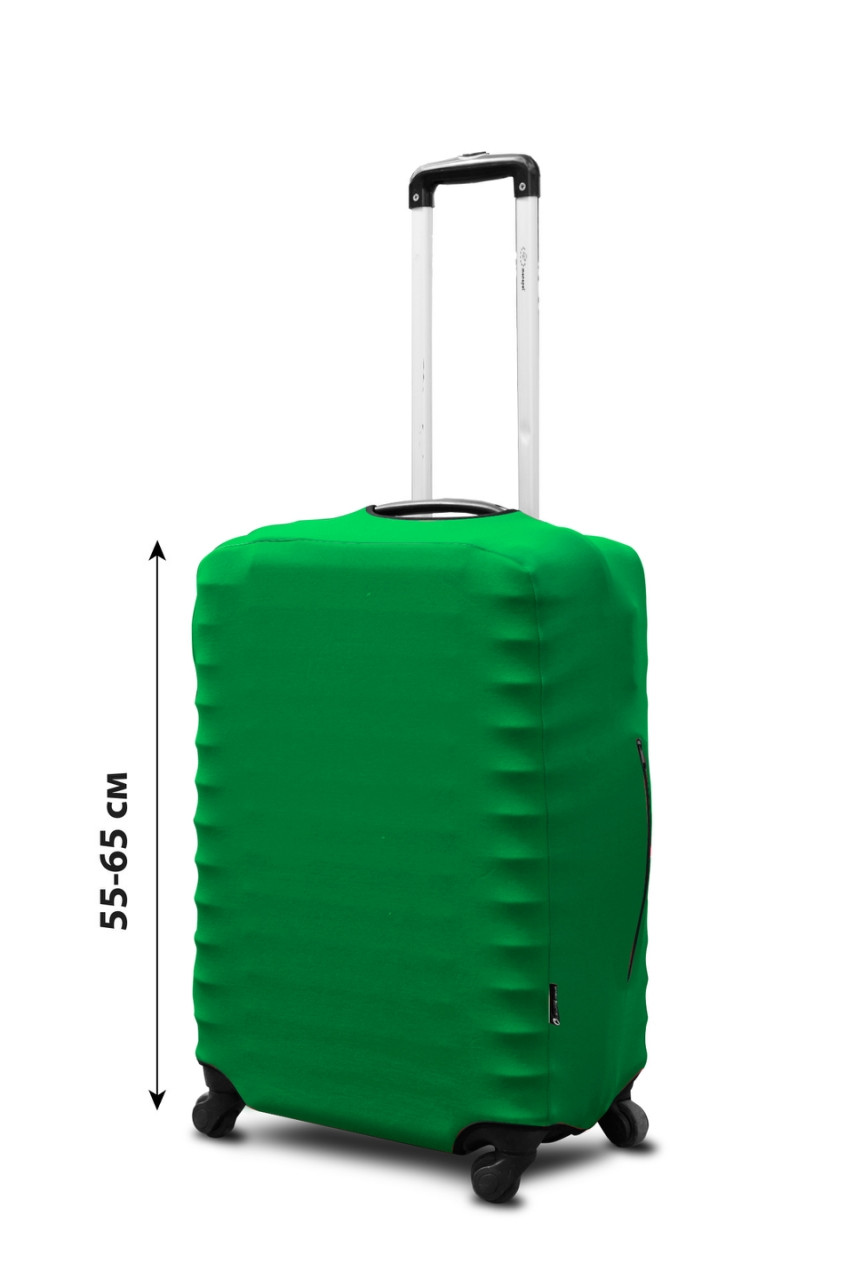 Чохол на валізу Coverbag неопрен S зелений