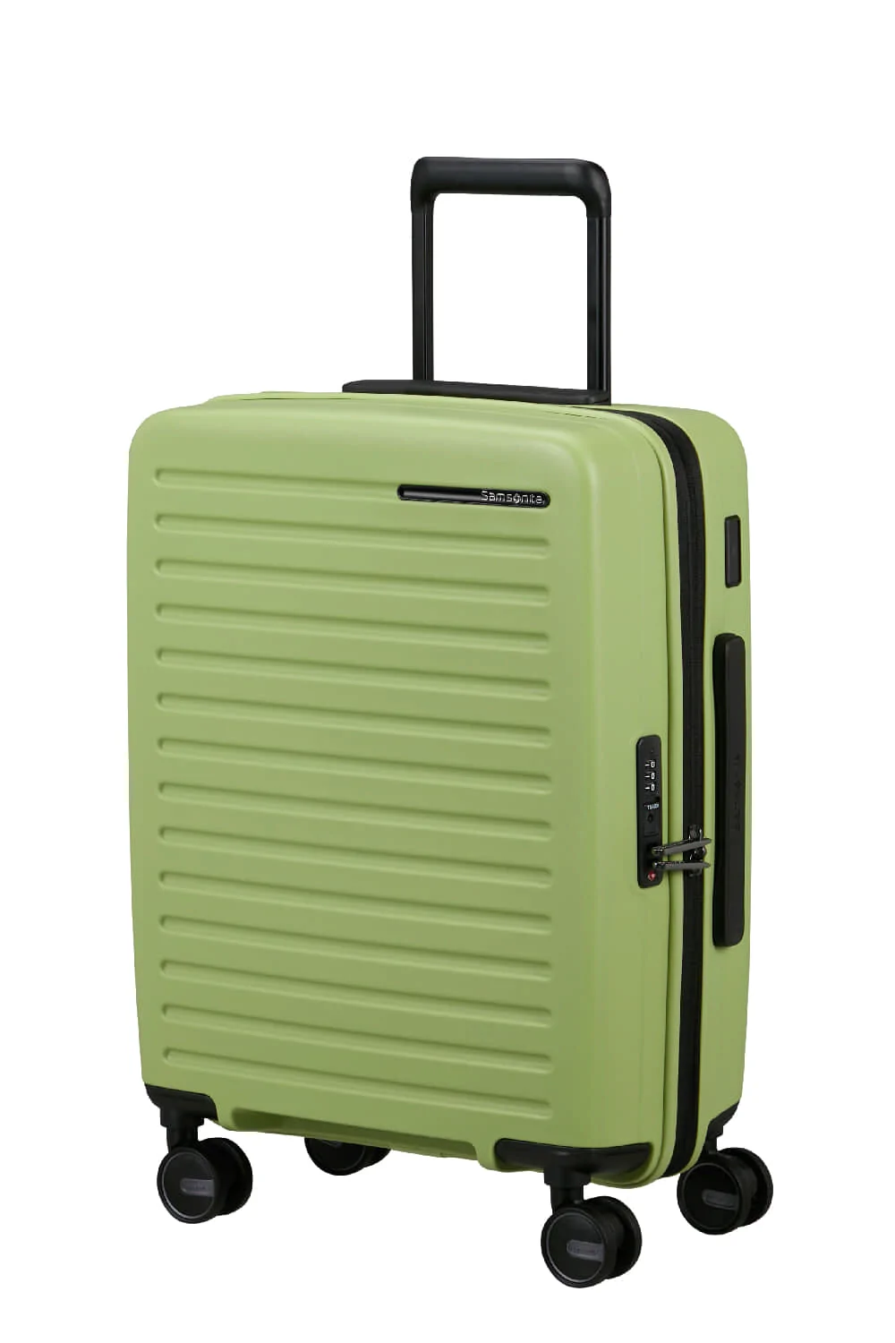 Валіза 55 см Samsonite Restackd KO6*14001 з розширенням легка з поліпропілену
