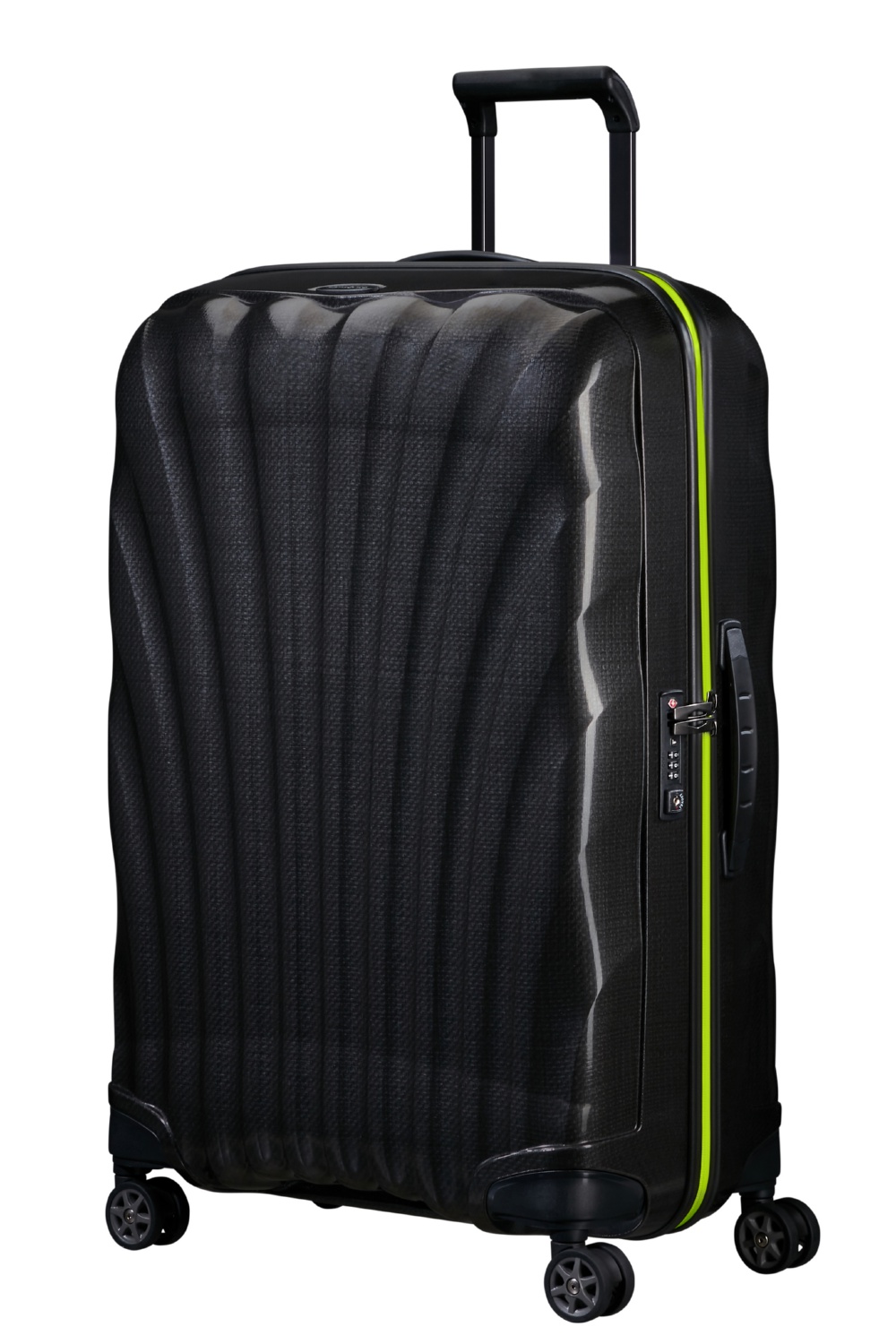 ВАЛІЗА SAMSONITE C-LITE BLACK/LIME CS2*19001