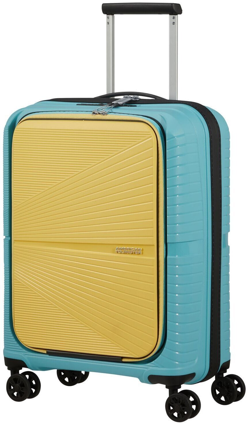 Валіза American Tourister AIRCONIC SURF BLUE/YELLOW маленька блакитно-жовта 88G*31005