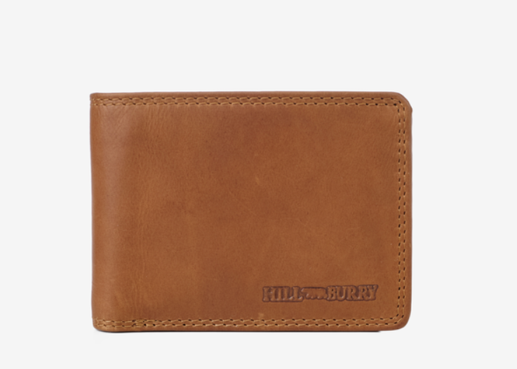 Шкіряний гаманець Hill Burry 5126HB з фурнітурою YKK та RFID-захистом