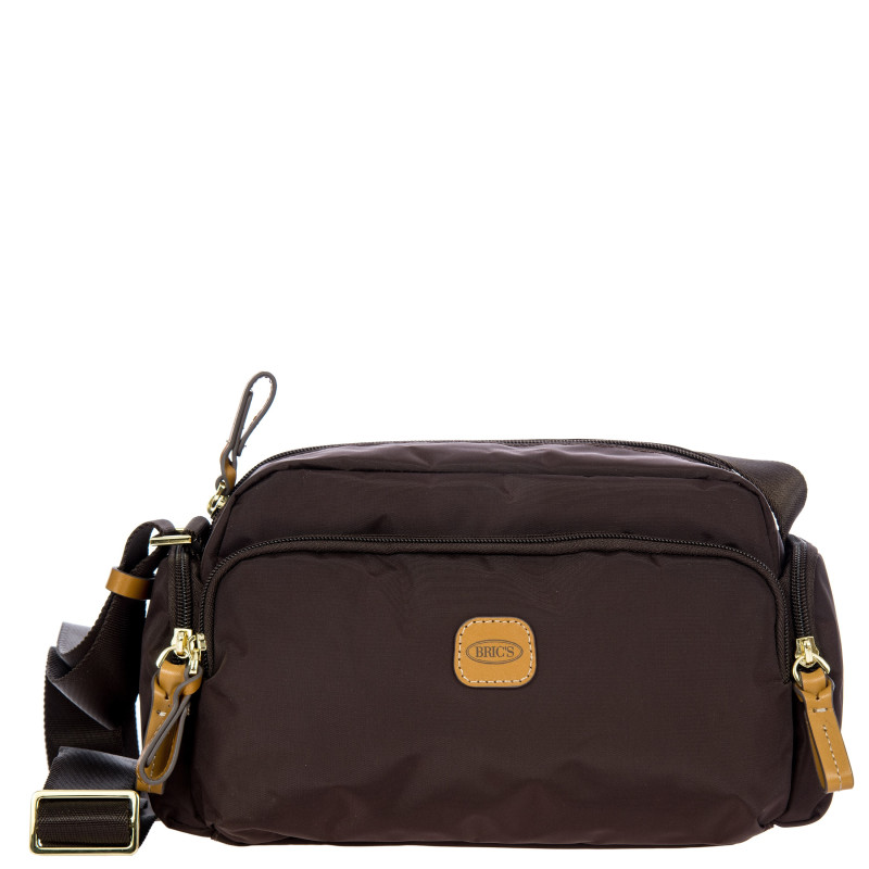 Жіноча текстильна повсякденна сумка Bric's X-Bag BXG45057.207 мокка