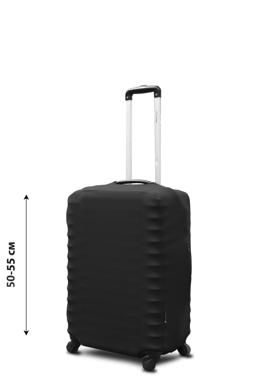 Чохол для валізи Coverbag неопрен S графіт