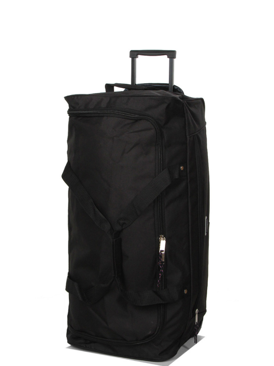 Дорожня сумка Madisson (Snowball) на колесах чорний 21072