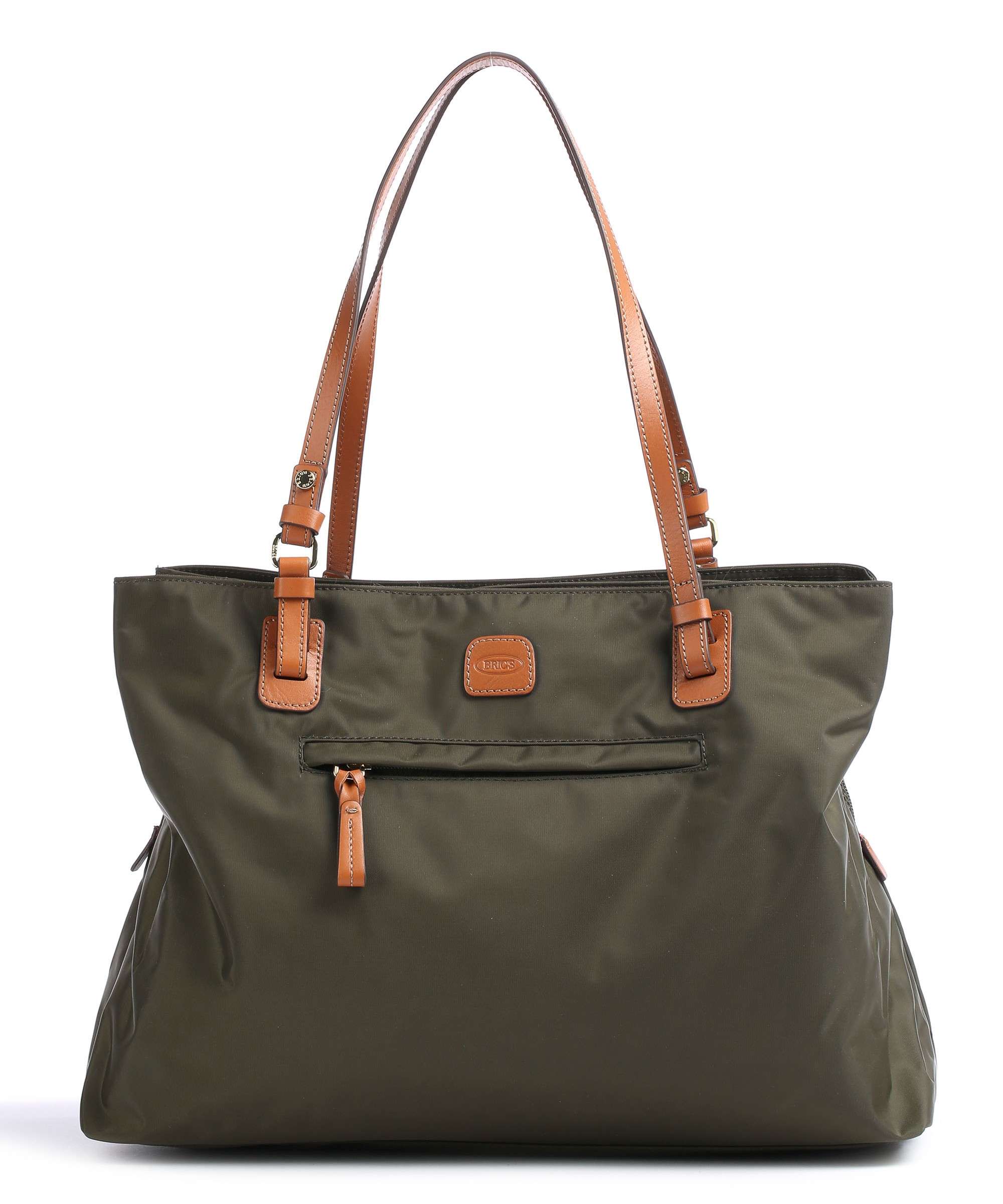 Жіноча текстильна повсякденна сумка Bric's X-Bag BXG45281.078 Olive
