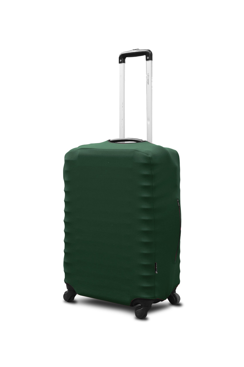 Чохол для валізи Coverbag неопрен S темно-зелений