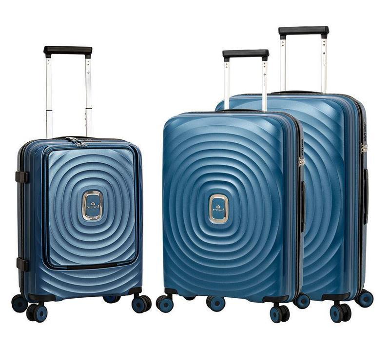 Комплект валіз Snowball 35203 (блакитний)