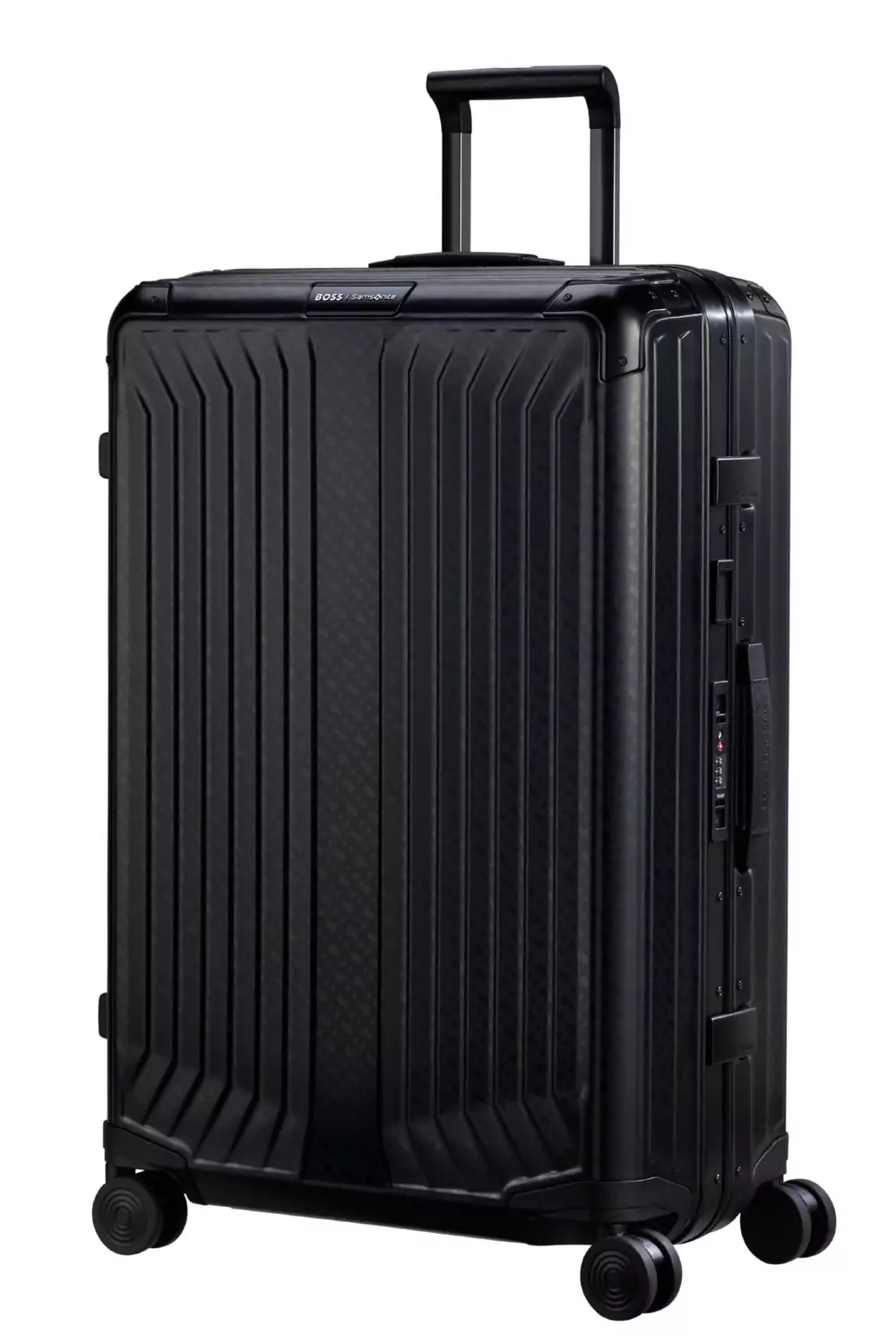 ВАЛІЗА 76 см Samsonite LITE-BOX ALU / BOSS KO3*28003 GRAPHITE MONOGRAM