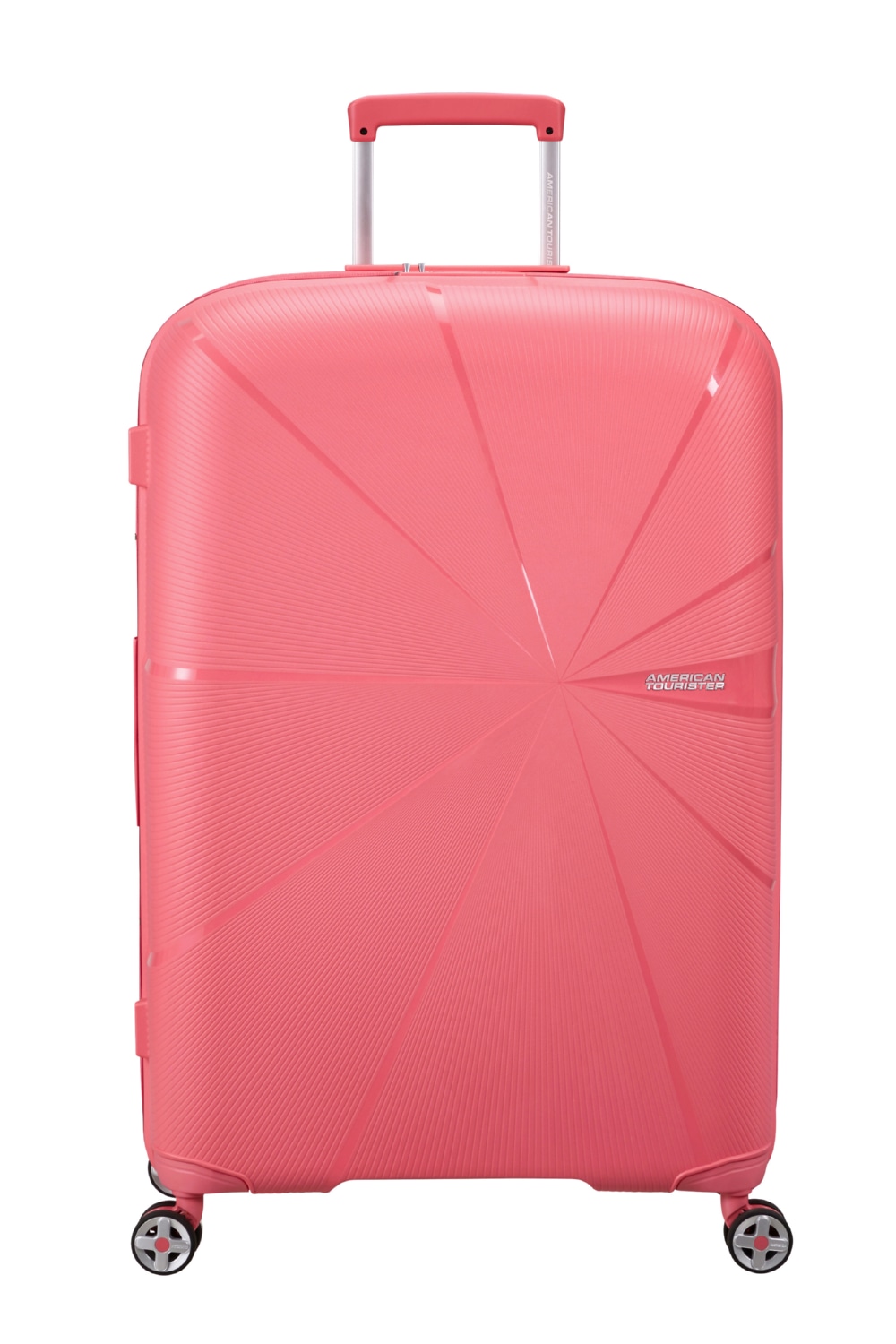 Валіза American Tourister Starvibe MD5*00004 велика рожева з розширенням