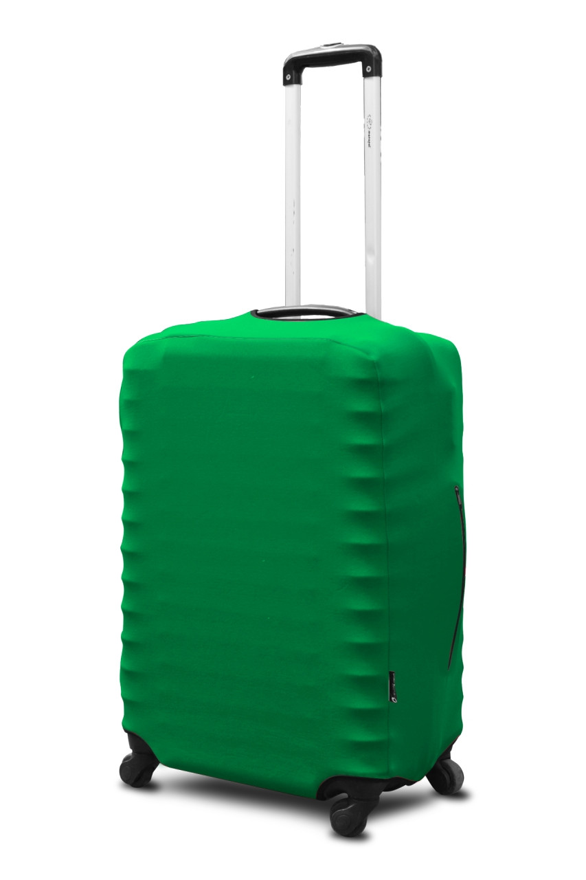 Чохол на валізу Coverbag неопрен L зелений