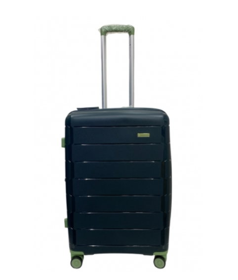 Валіза Snowball 20303 з розширенням середній темно-зелений
