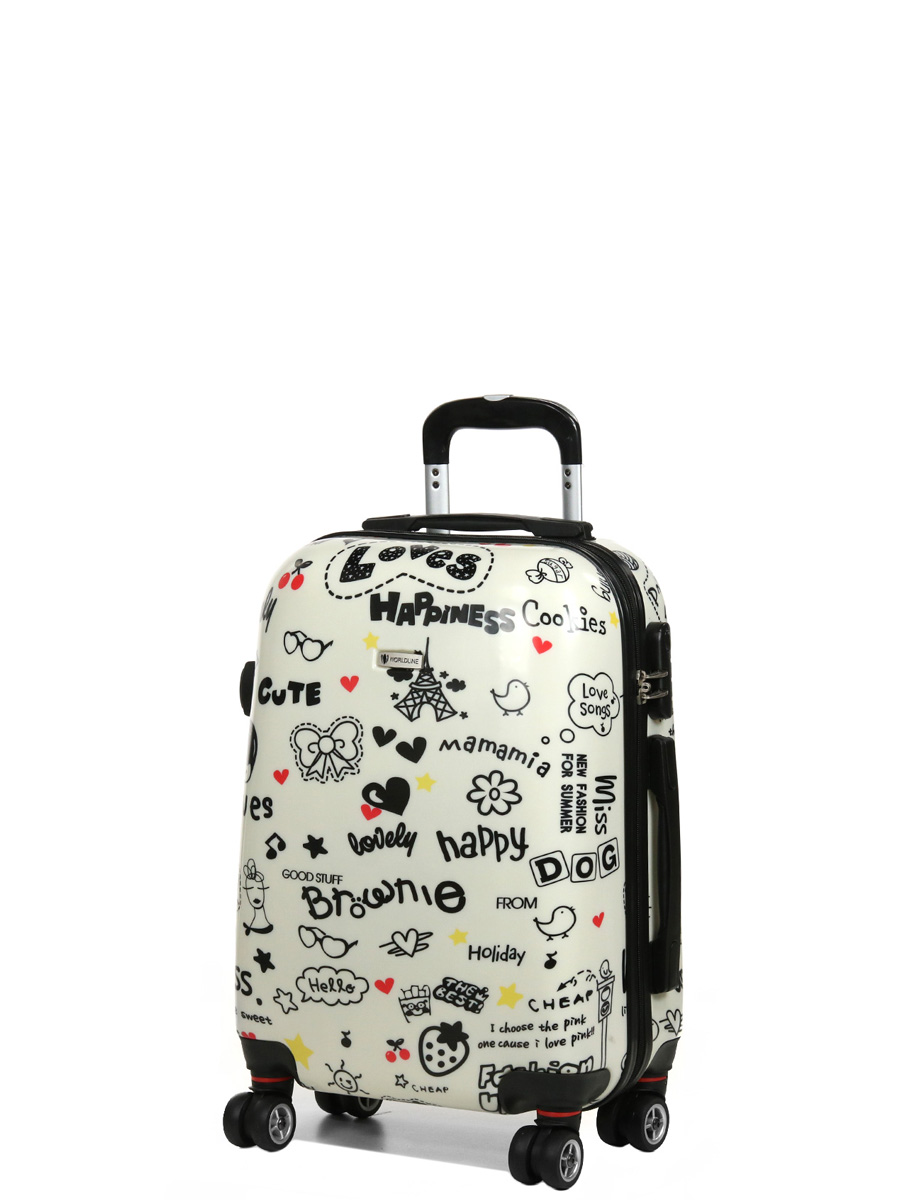 Валіза для підлітків Worldline (Airtex) 809 Love середня