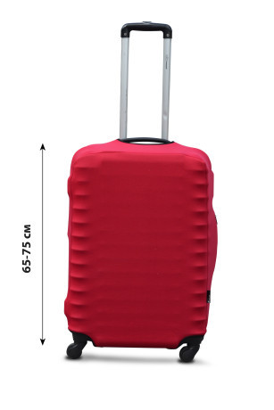 Чохол для валізи Coverbag дайвінг L червоний