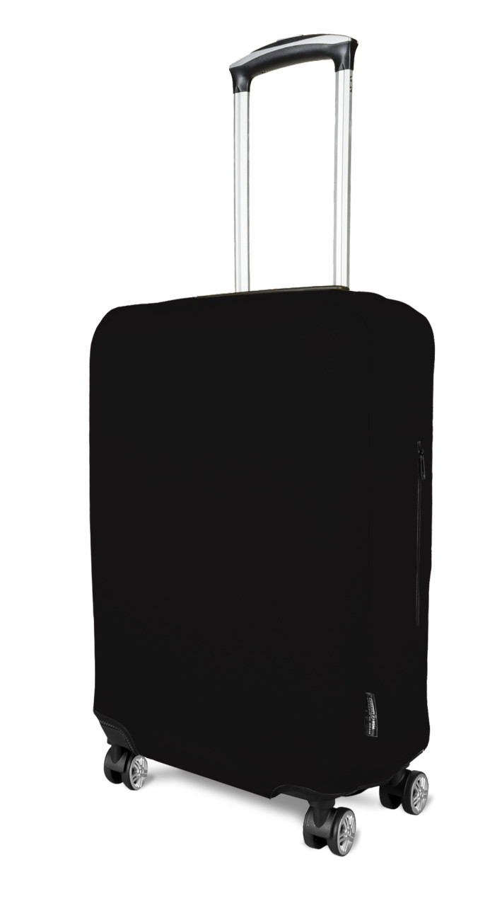 Чохол для валізи Coverbag неопрен M чорний