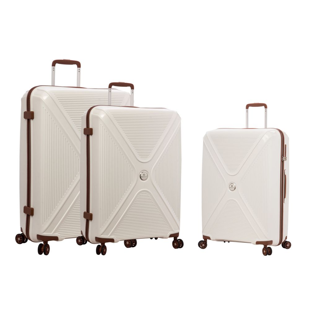 Комплект валіз Snowball 84803 білий