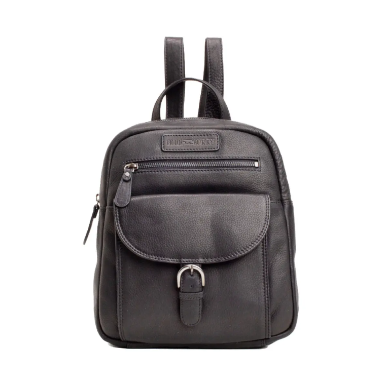 Шкіряний рюкзак Hill burry 1715/black