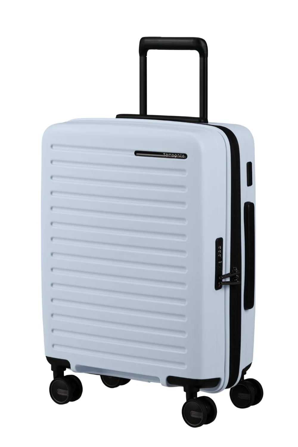Валіза 55 см Samsonite Restackd KO6*11001 з розширенням легка з поліпропілену