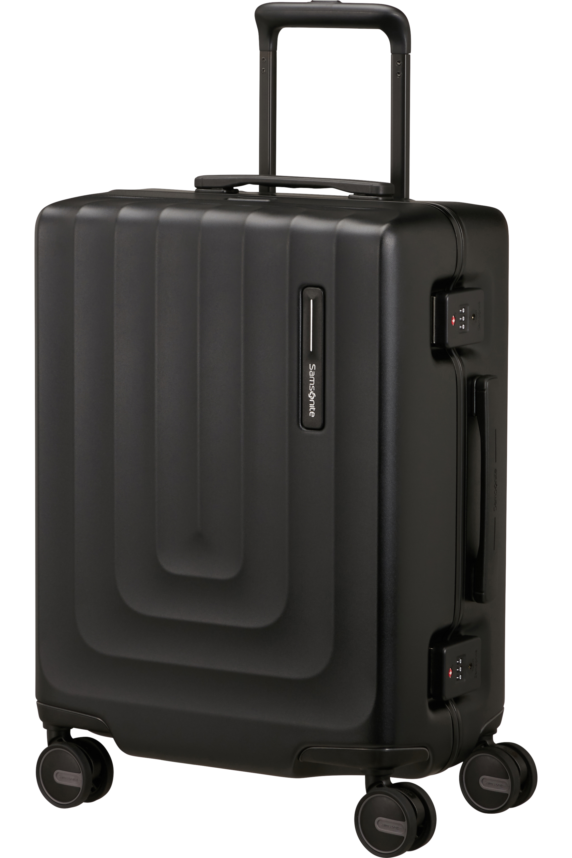 Валіза ручна поклажа Samsonite Focus KQ4*18001 на застібках з полікарбонату 