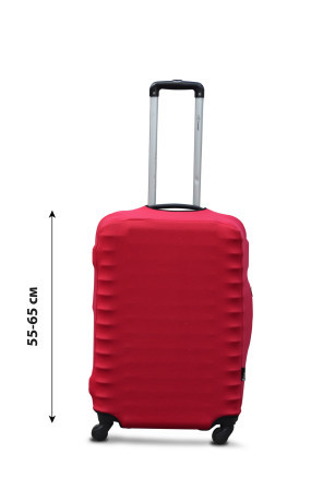 Чохол для валізи Coverbag дайвінг M червоний